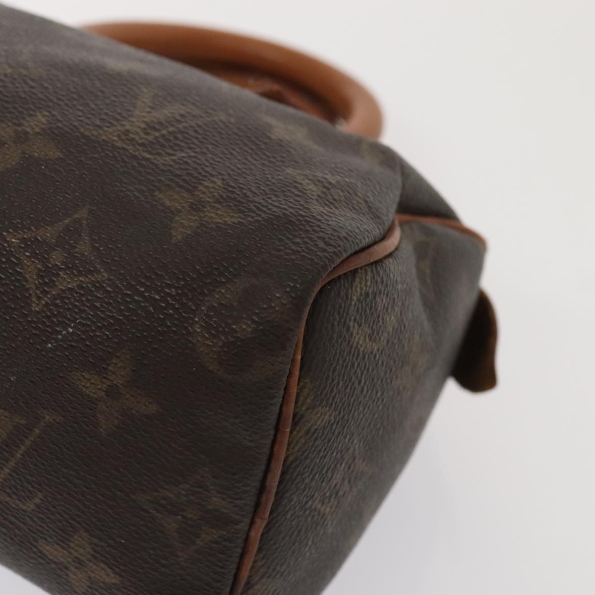 LOUIS VUITTON Monogram Mini Speedy Bandouliere Japon 88 Bag M99014 Auth 90497