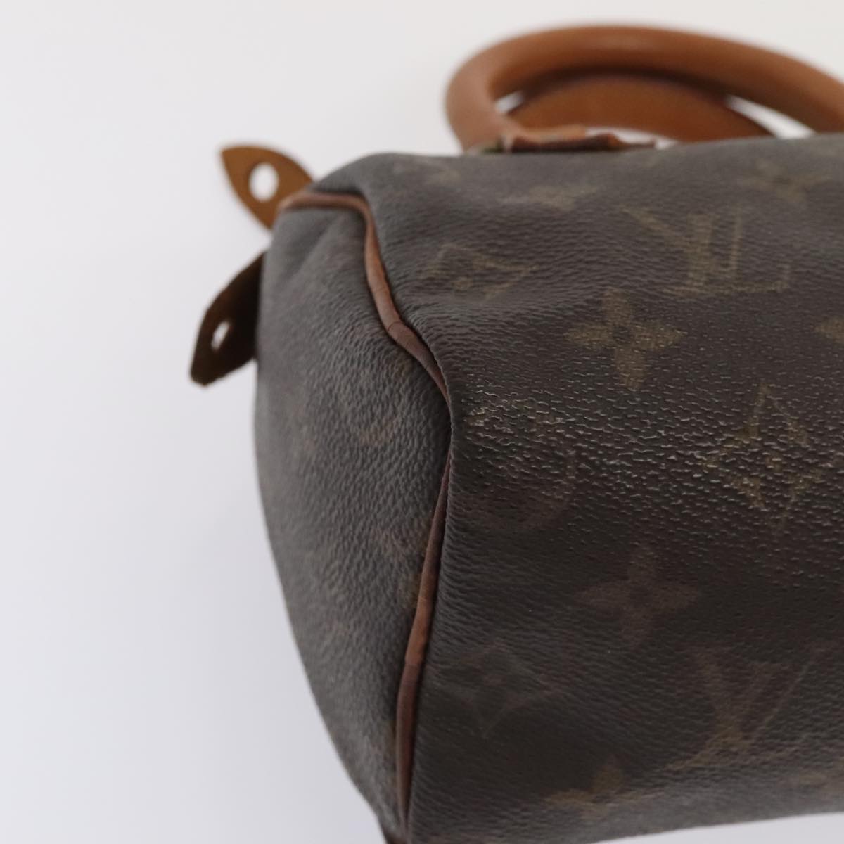 LOUIS VUITTON Monogram Mini Speedy Bandouliere Japon 88 Bag M99014 Auth 90497