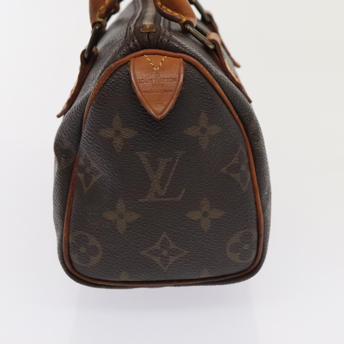 LOUIS VUITTON Monogram Mini Speedy Bandouliere Japon 88 Bag M99014 Auth 90497