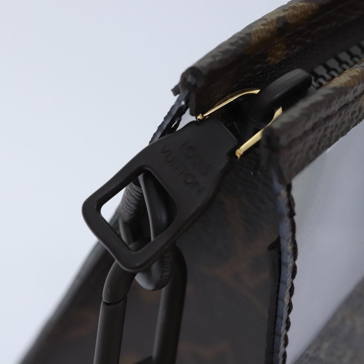 LOUIS VUITTON Monogram Chess Stand Pouch M81588 LV Auth 90498SM