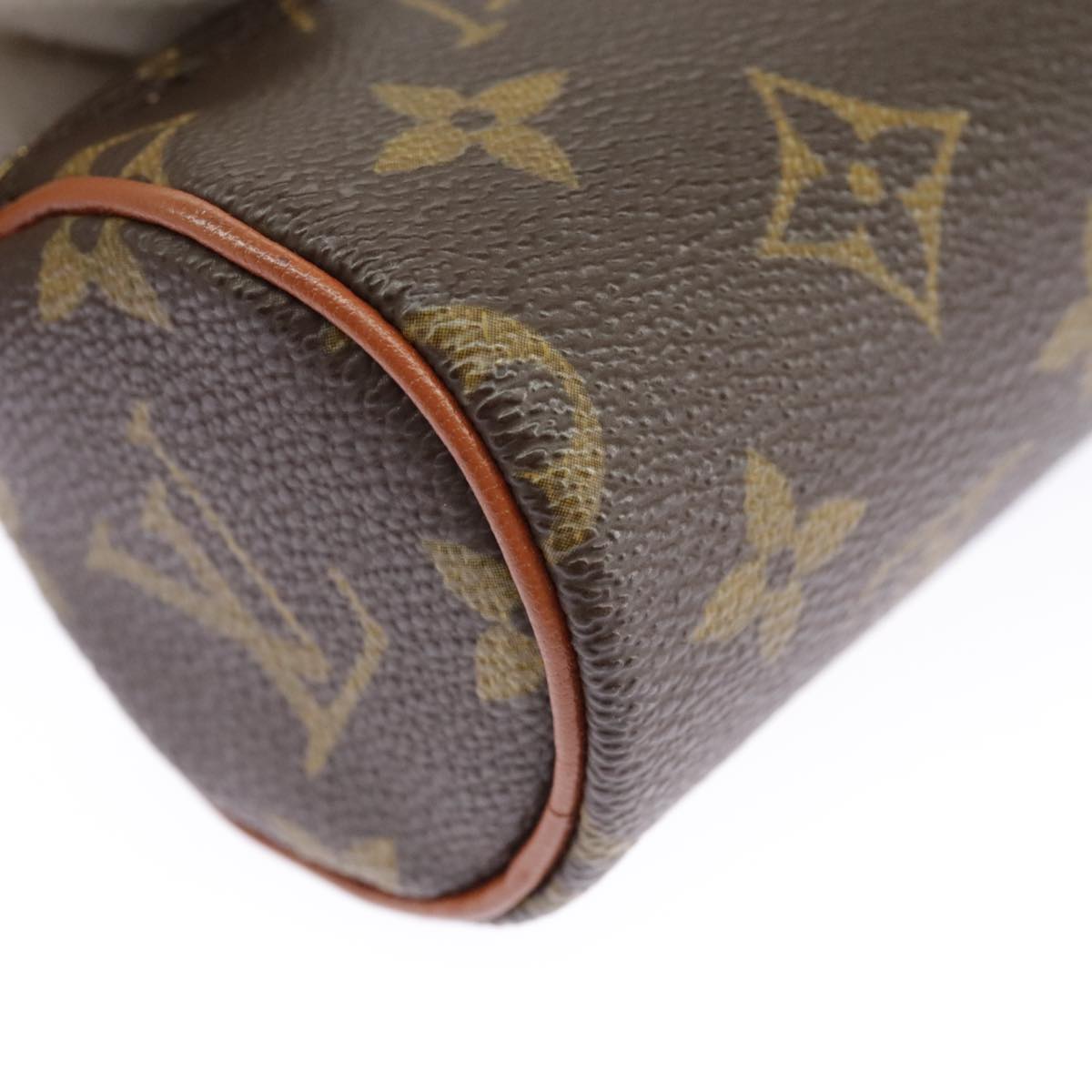 LOUIS VUITTON Monogram Papillon Pouch LV Auth 90520