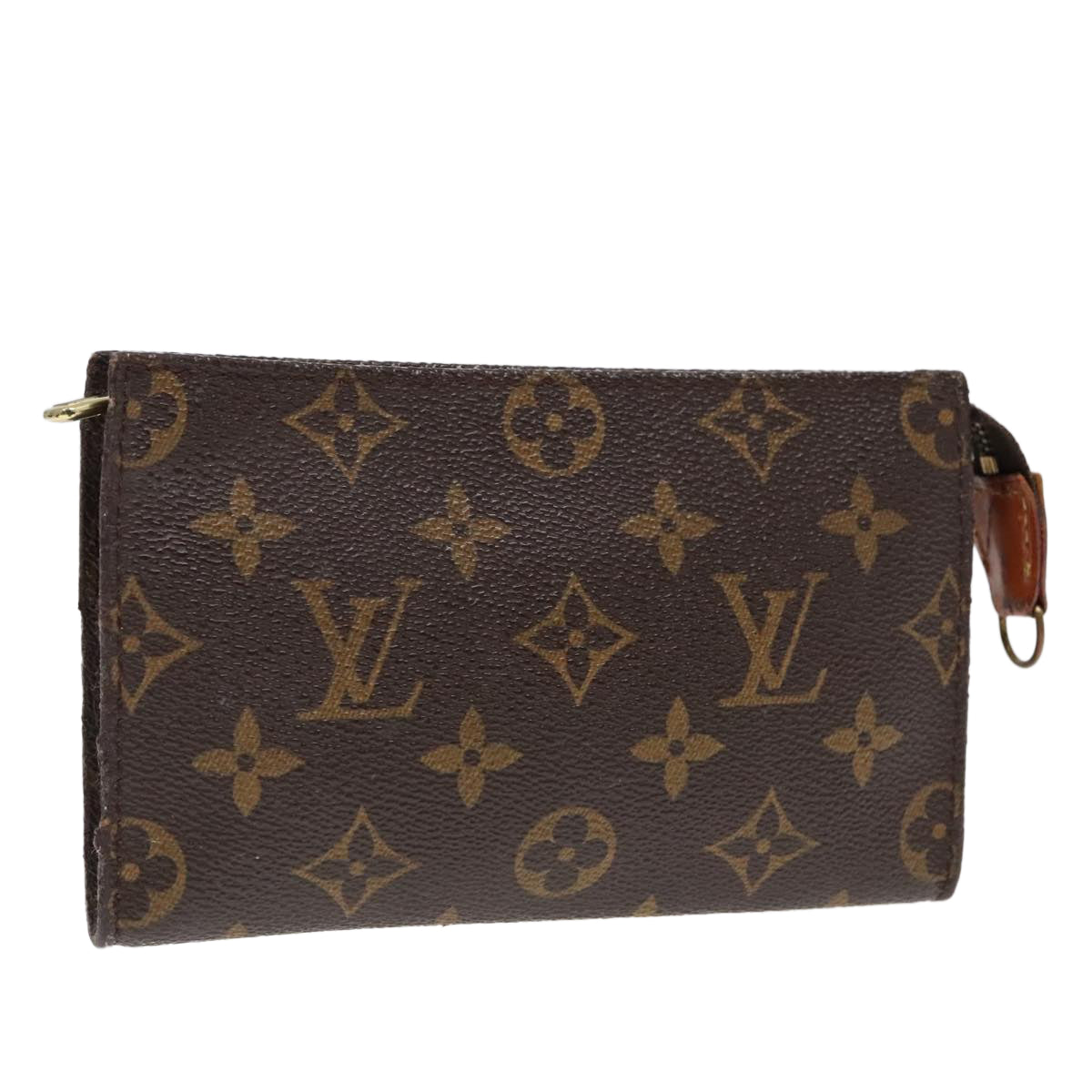 LOUIS VUITTON Monogram Bucket PM Accessory Pouch LV Auth 90529