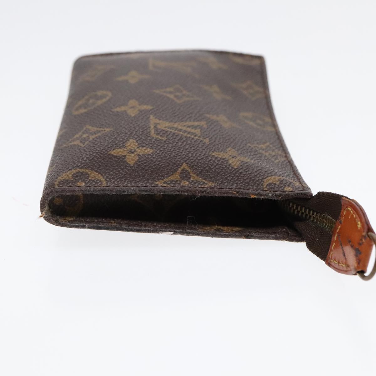 LOUIS VUITTON Monogram Bucket PM Accessory Pouch LV Auth 90529