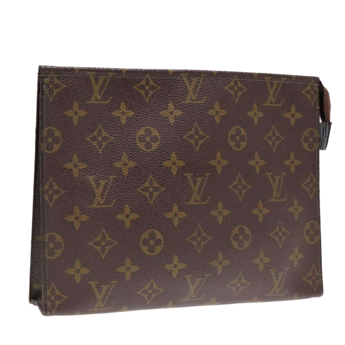 LOUIS VUITTON Monogram Poche Toilette 26 Pouch Vintage M47542 LV Auth 90531