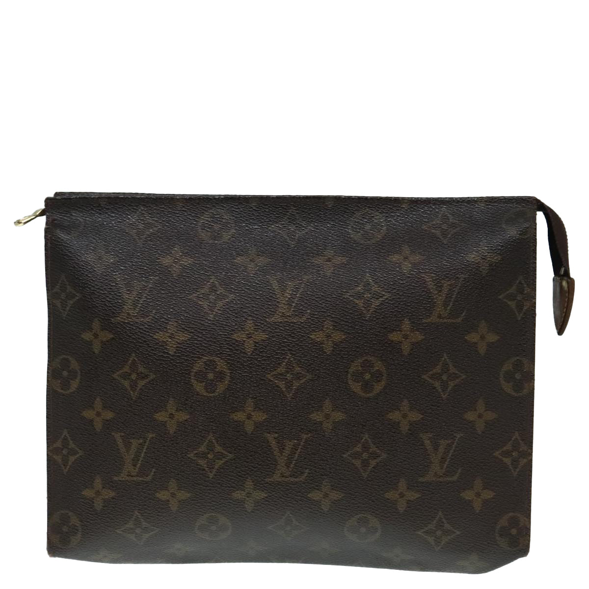 LOUIS VUITTON Monogram Poche Toilette 26 Pouch M47542 LV Auth 90540