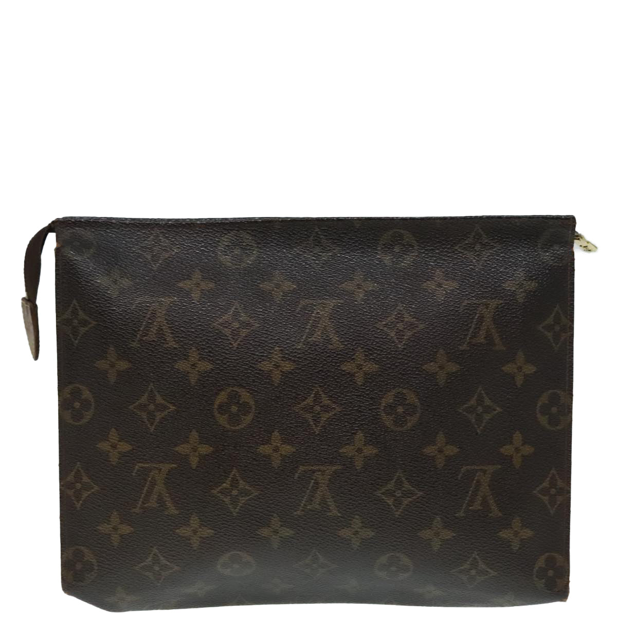 LOUIS VUITTON Monogram Poche Toilette 26 Pouch M47542 LV Auth 90540