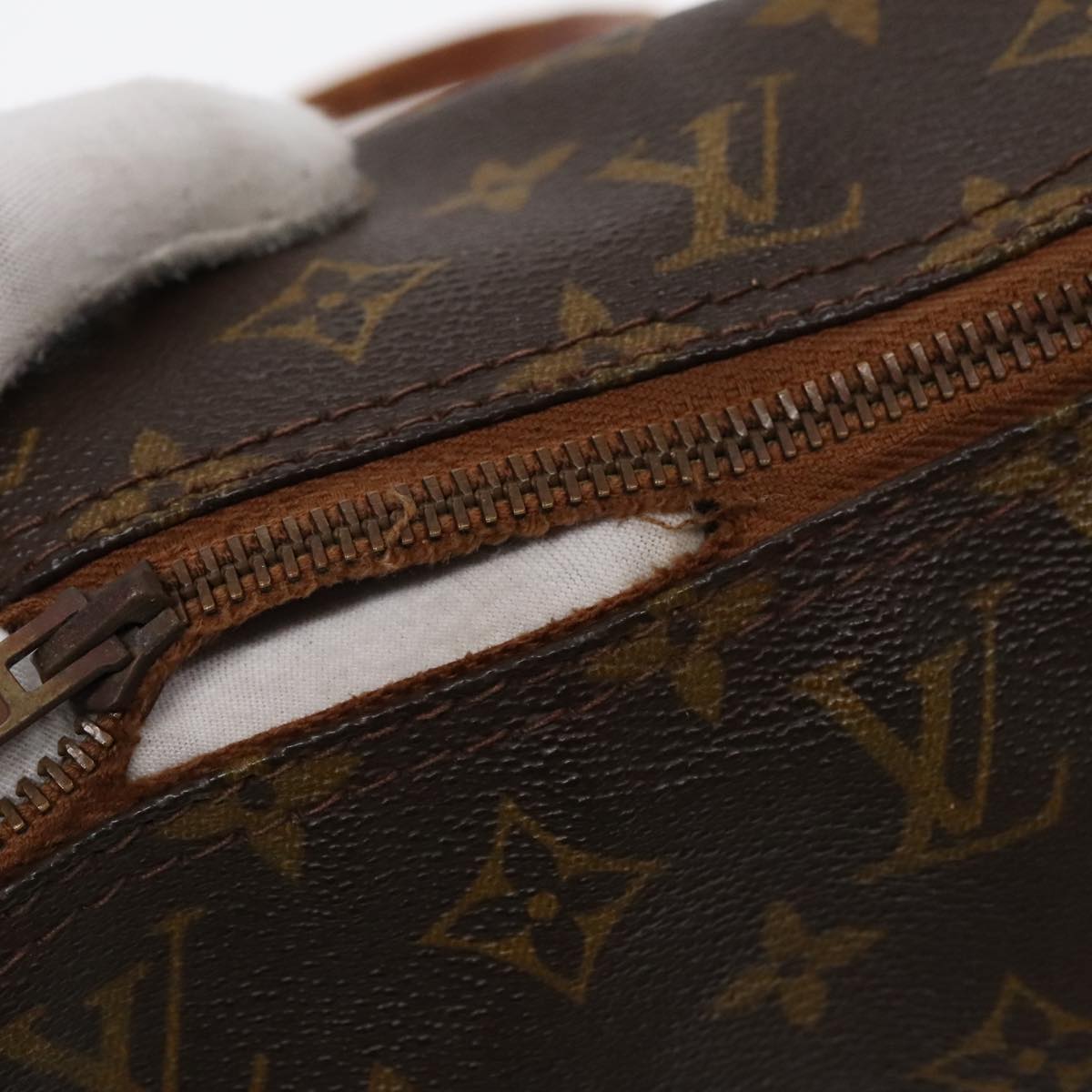 LOUIS VUITTON Monogram Papillon 30 Hand Bag Vintage M51385 LV Auth 90545