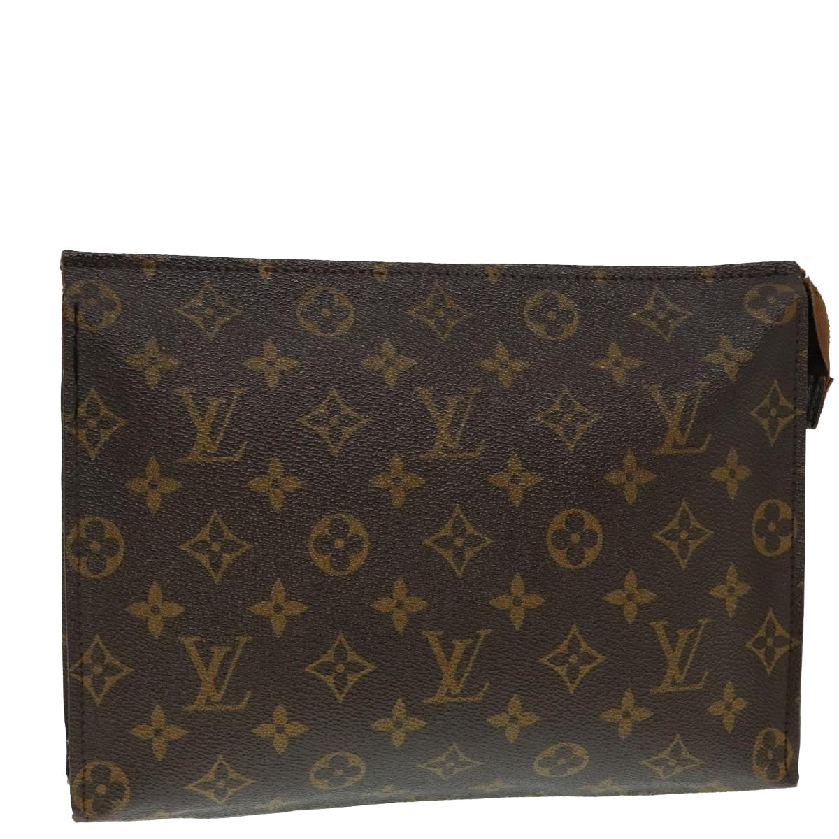 LOUIS VUITTON Monogram Poche Toilette 26 Pouch M47542 LV Auth 90554