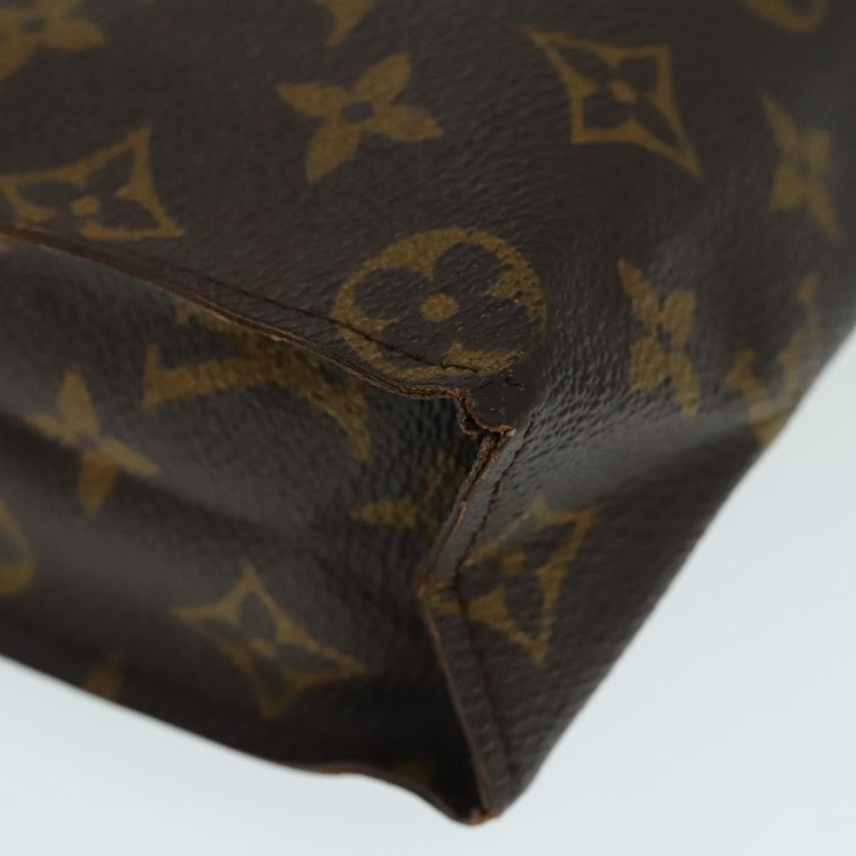 LOUIS VUITTON Monogram Poche Toilette 26 Pouch M47542 LV Auth 90554