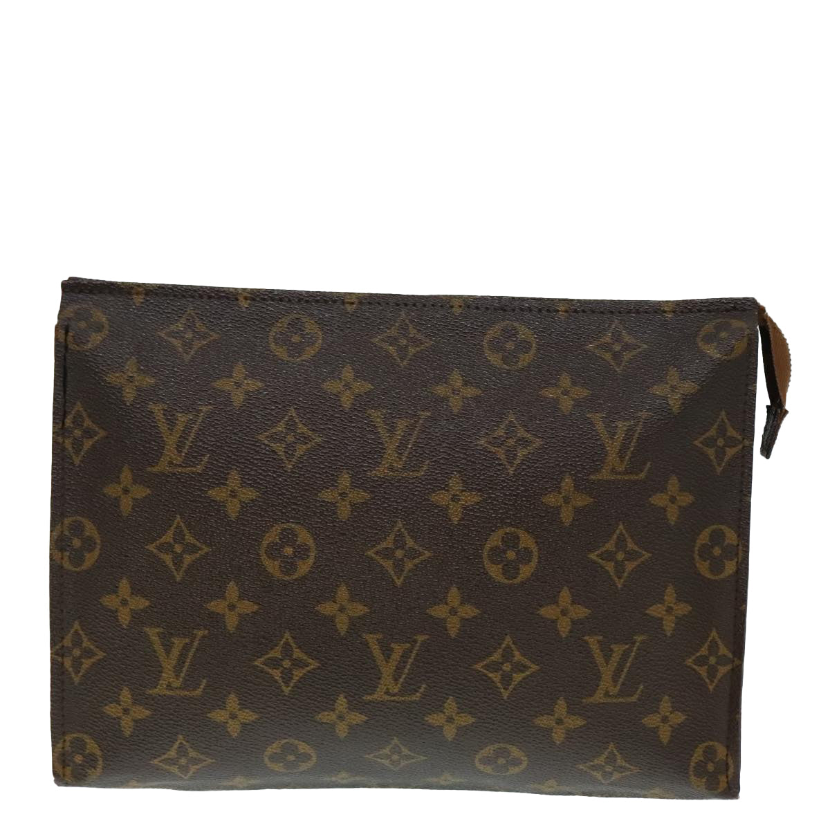 LOUIS VUITTON Monogram Poche Toilette 26 Pouch M47542 LV Auth 90554