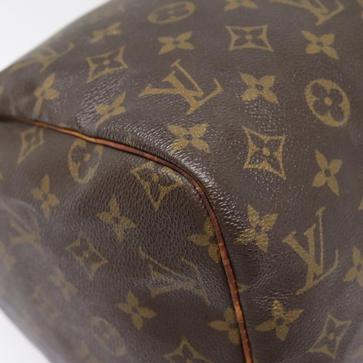 LOUIS VUITTON Monogram Speedy 30 Hand Bag M41526 LV Auth 90597