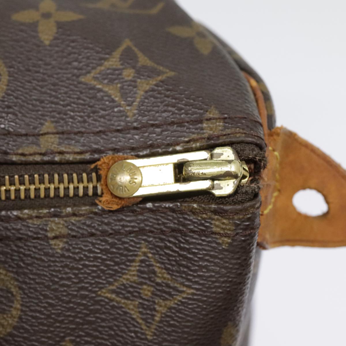 LOUIS VUITTON Monogram Speedy 30 Hand Bag M41526 LV Auth 90597