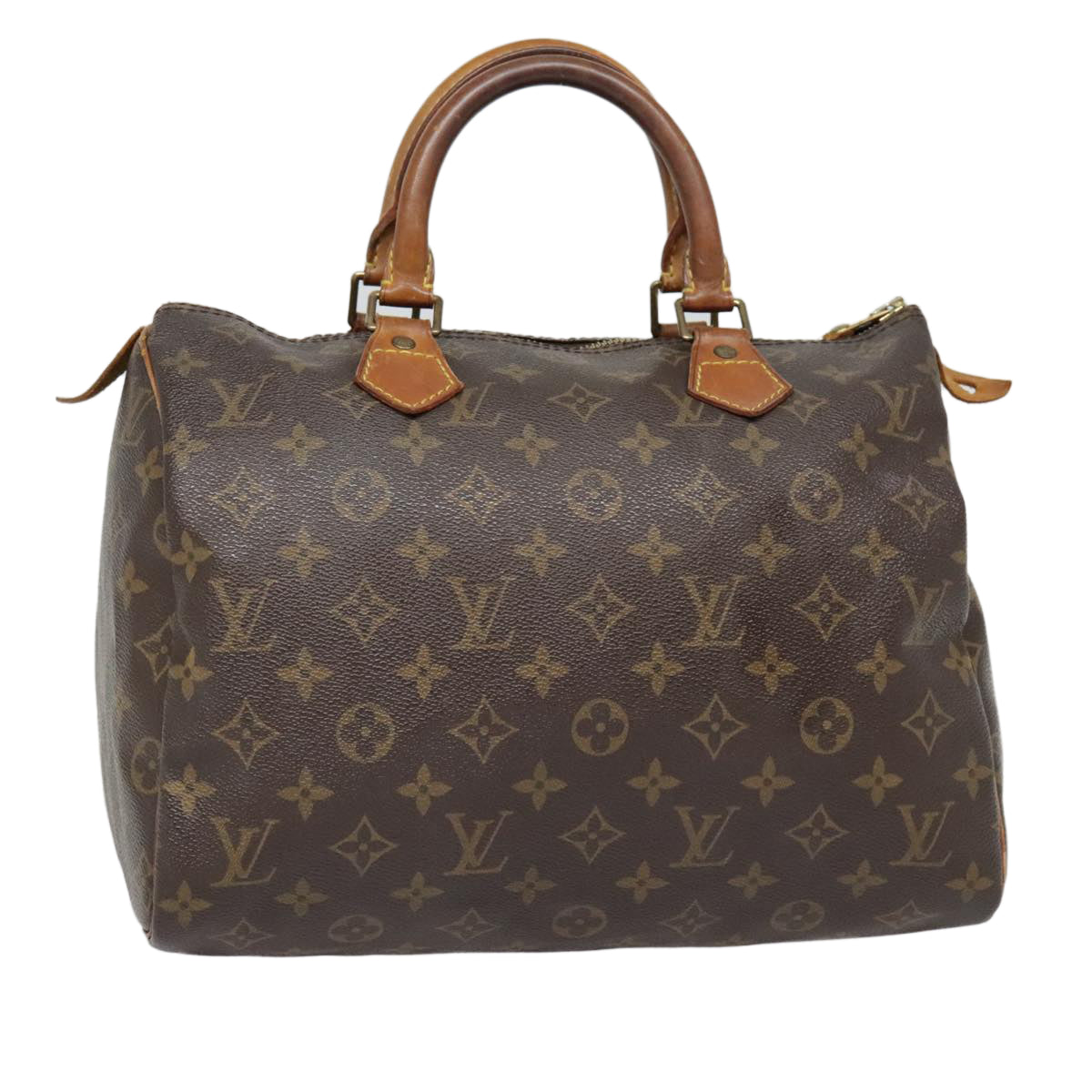 LOUIS VUITTON Monogram Speedy 30 Hand Bag M41526 LV Auth 90597