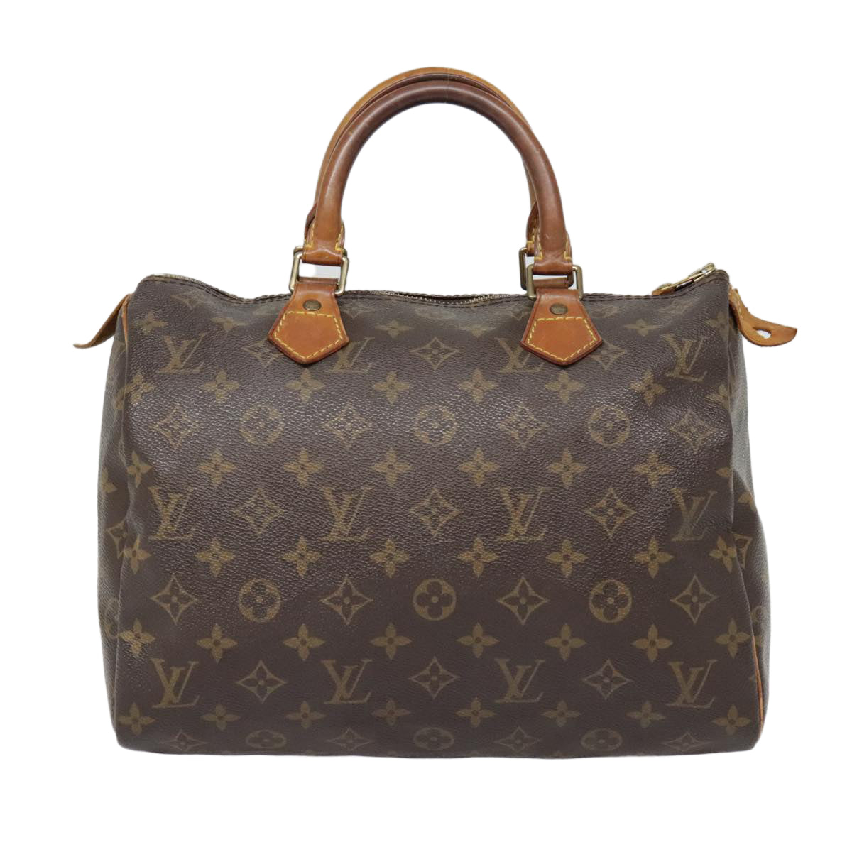 LOUIS VUITTON Monogram Speedy 30 Hand Bag M41526 LV Auth 90597