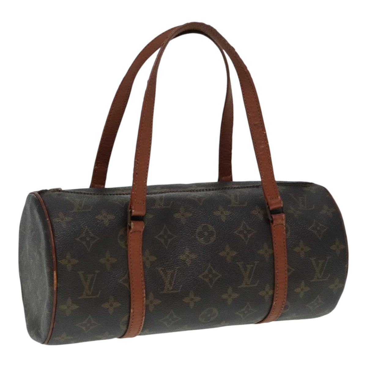 LOUIS VUITTON Monogram Papillon 30 Hand Bag M51385 LV Auth 90609