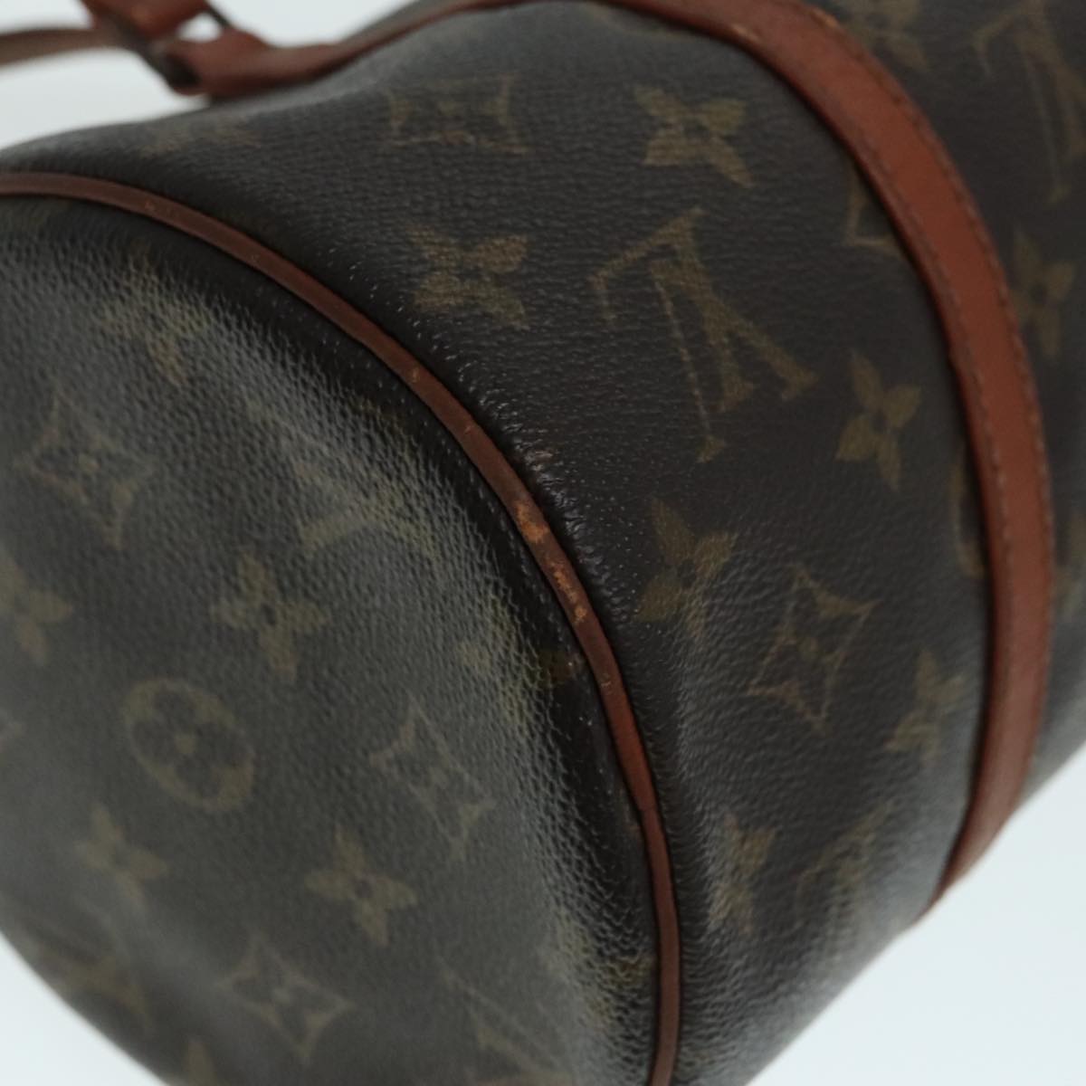 LOUIS VUITTON Monogram Papillon 30 Hand Bag M51385 LV Auth 90609