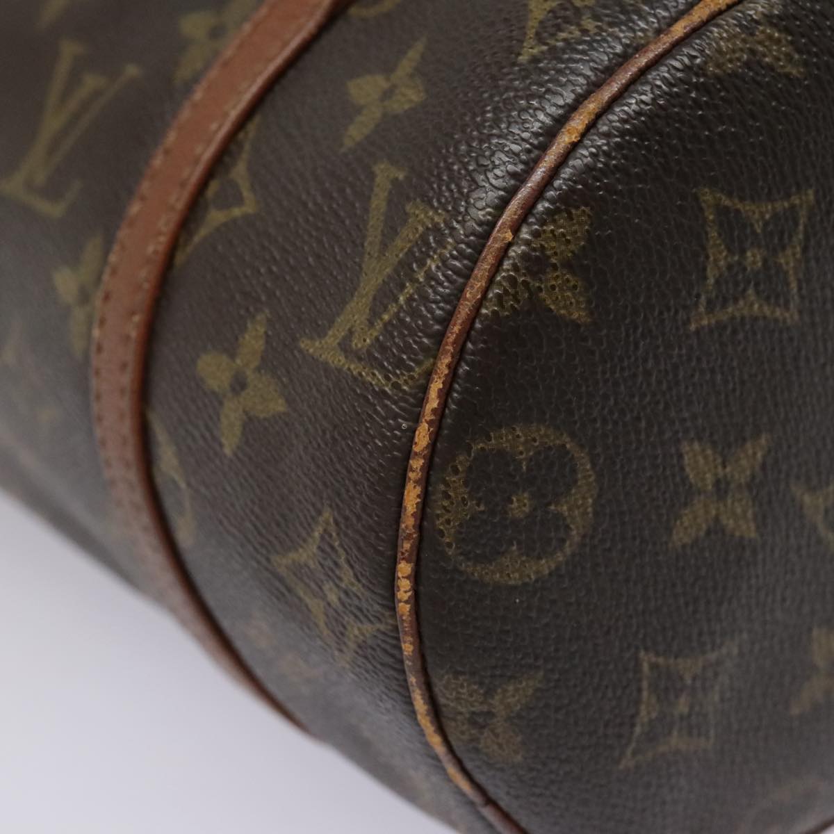 LOUIS VUITTON Monogram Papillon 26 Hand Bag M51386 LV Auth 90615