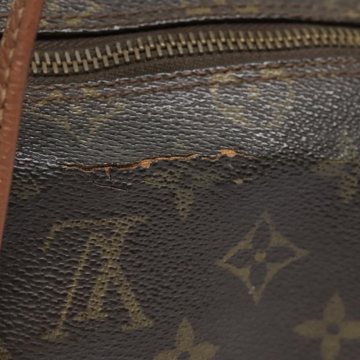 LOUIS VUITTON Monogram Papillon 26 Hand Bag M51386 LV Auth 90615