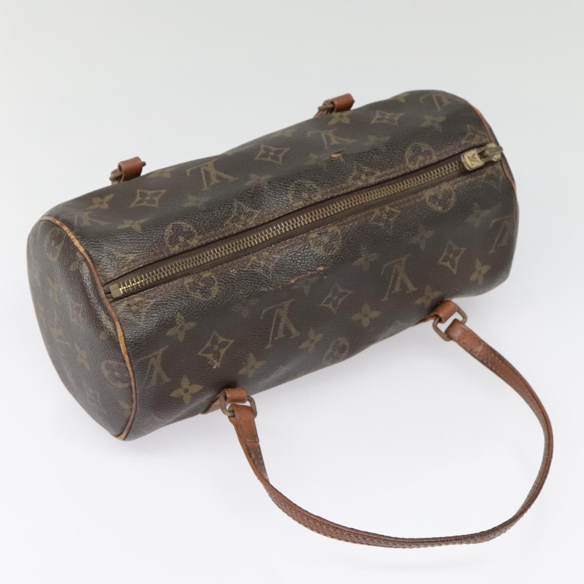 LOUIS VUITTON Monogram Papillon 26 Hand Bag M51386 LV Auth 90615