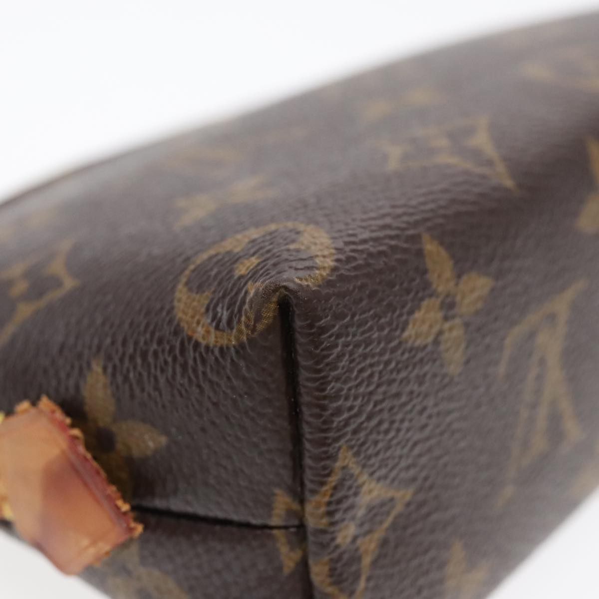 LOUIS VUITTON Monogram Pochette Cosmetic PM Cosmetic Pouch M47515 LV Auth 90622