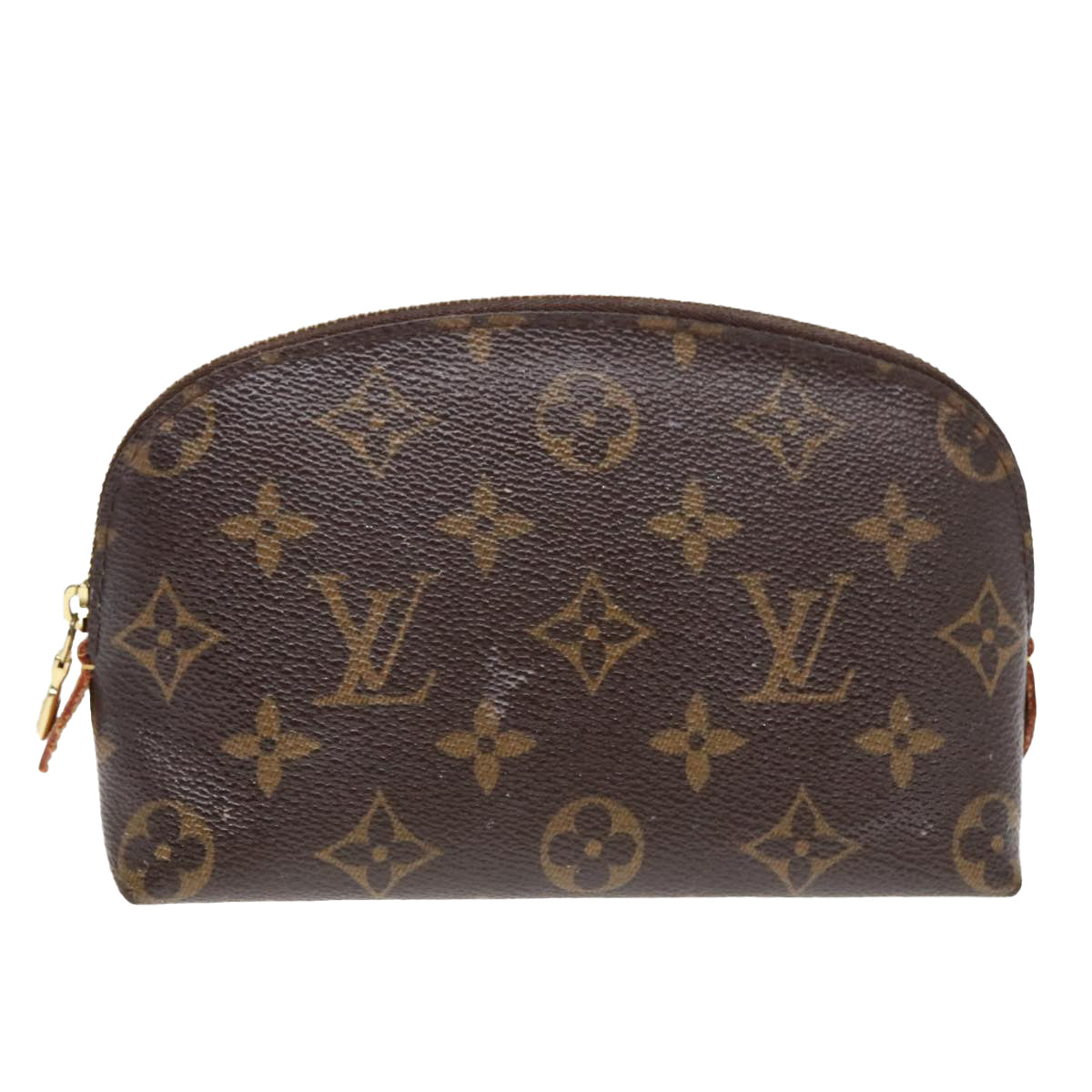 LOUIS VUITTON Monogram Pochette Cosmetic PM Cosmetic Pouch M47515 LV Auth 90622