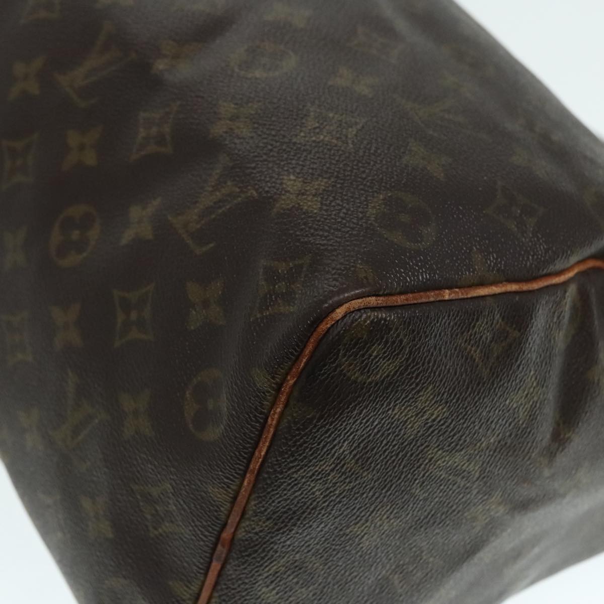 LOUIS VUITTON Monogram Speedy 35 Hand Bag M41524 LV Auth 90625