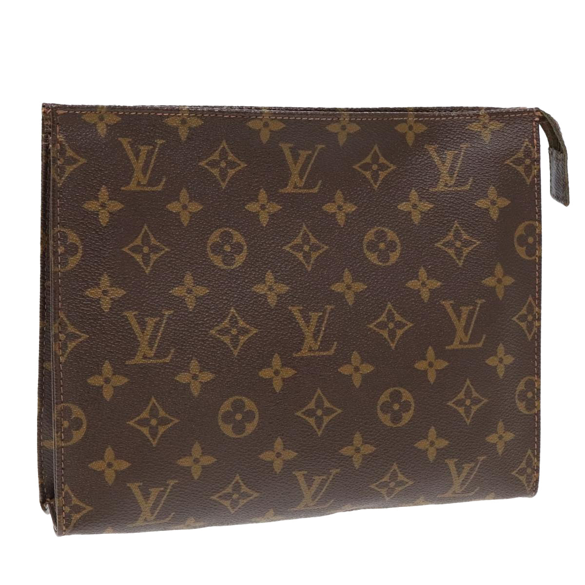 LOUIS VUITTON Monogram Poche Toilette 26 Pouch USA limited M47542 LV Auth 90636