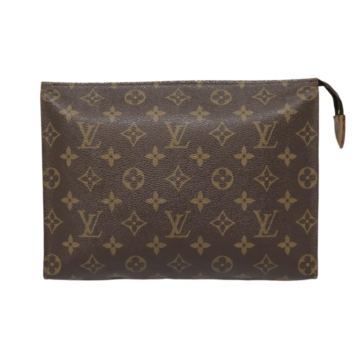 LOUIS VUITTON Monogram Poche Toilette 26 Pouch M47542 LV Auth 90650