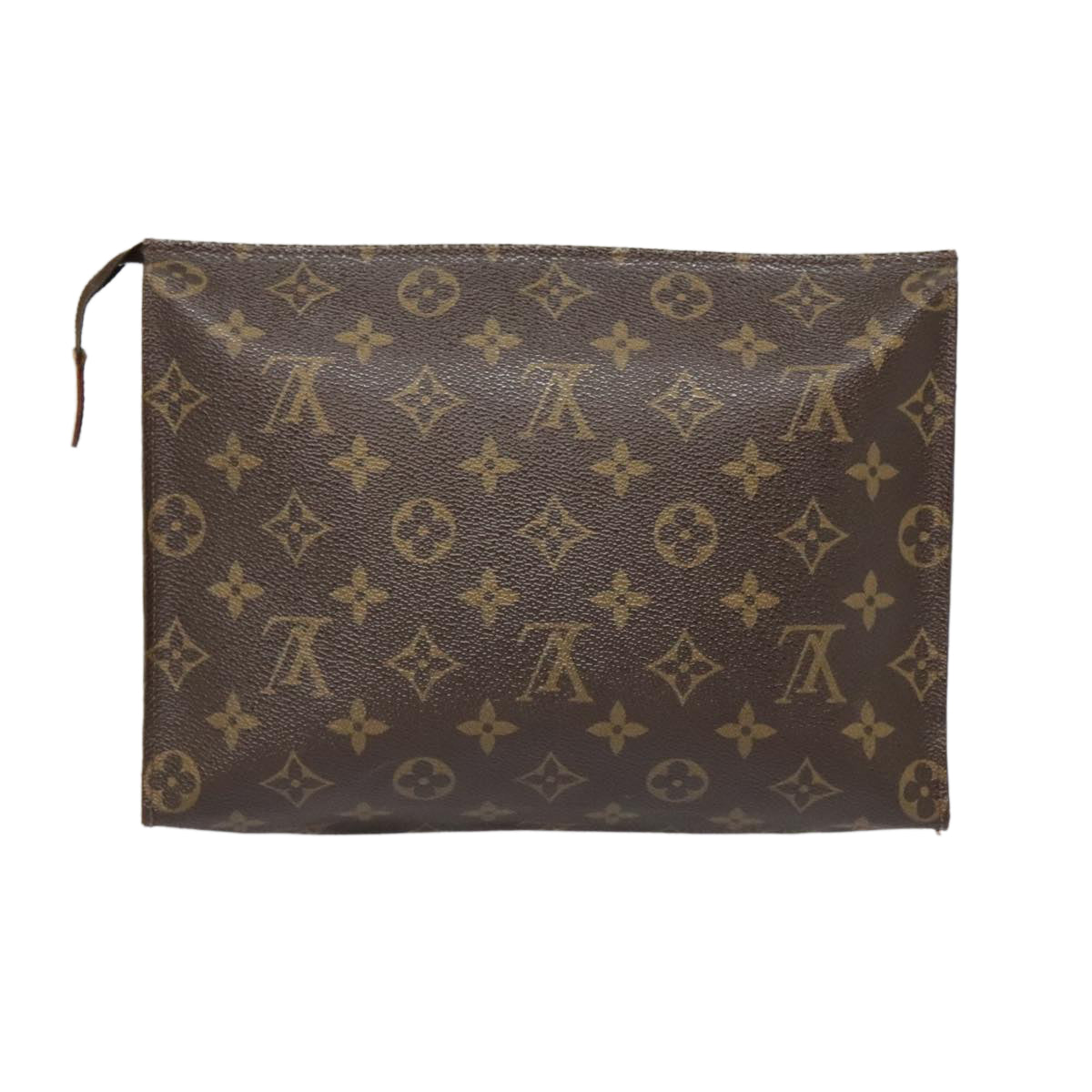 LOUIS VUITTON Monogram Poche Toilette 26 Pouch M47542 LV Auth 90650