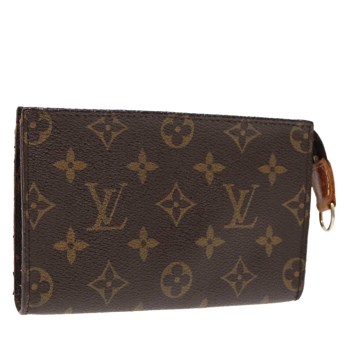 LOUIS VUITTON Monogram Bucket PM Accessory Pouch LV Auth 90655