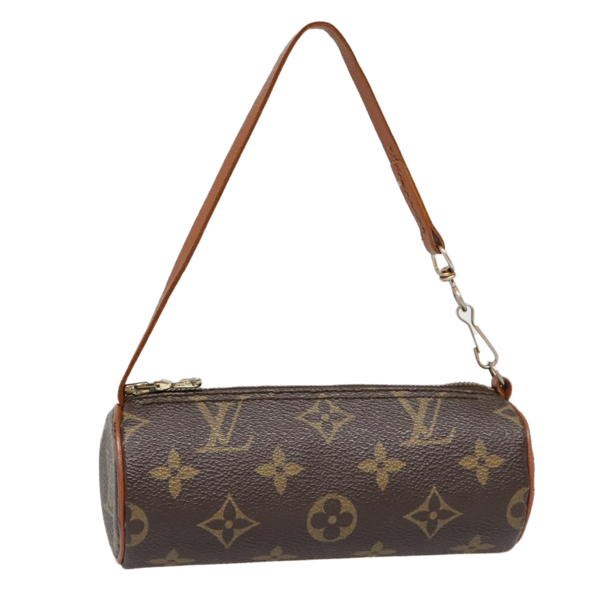 LOUIS VUITTON Monogram Papillon Pouch LV Auth 90664