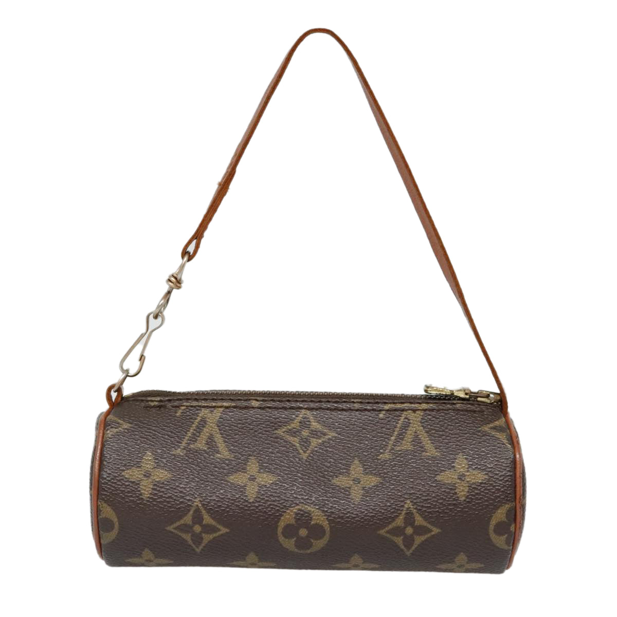 LOUIS VUITTON Monogram Papillon Pouch LV Auth 90664