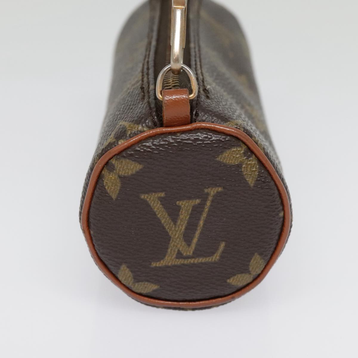 LOUIS VUITTON Monogram Papillon Pouch LV Auth 90664