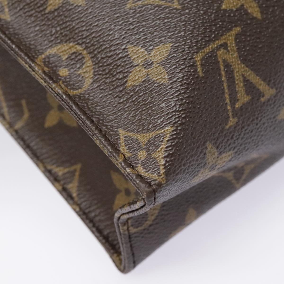 LOUIS VUITTON Monogram Poche Toilette 26 Pouch M47542 LV Auth 90693