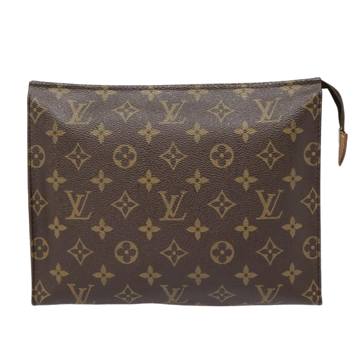 LOUIS VUITTON Monogram Poche Toilette 26 Pouch M47542 LV Auth 90693