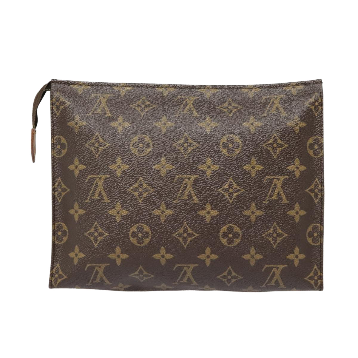 LOUIS VUITTON Monogram Poche Toilette 26 Pouch M47542 LV Auth 90693