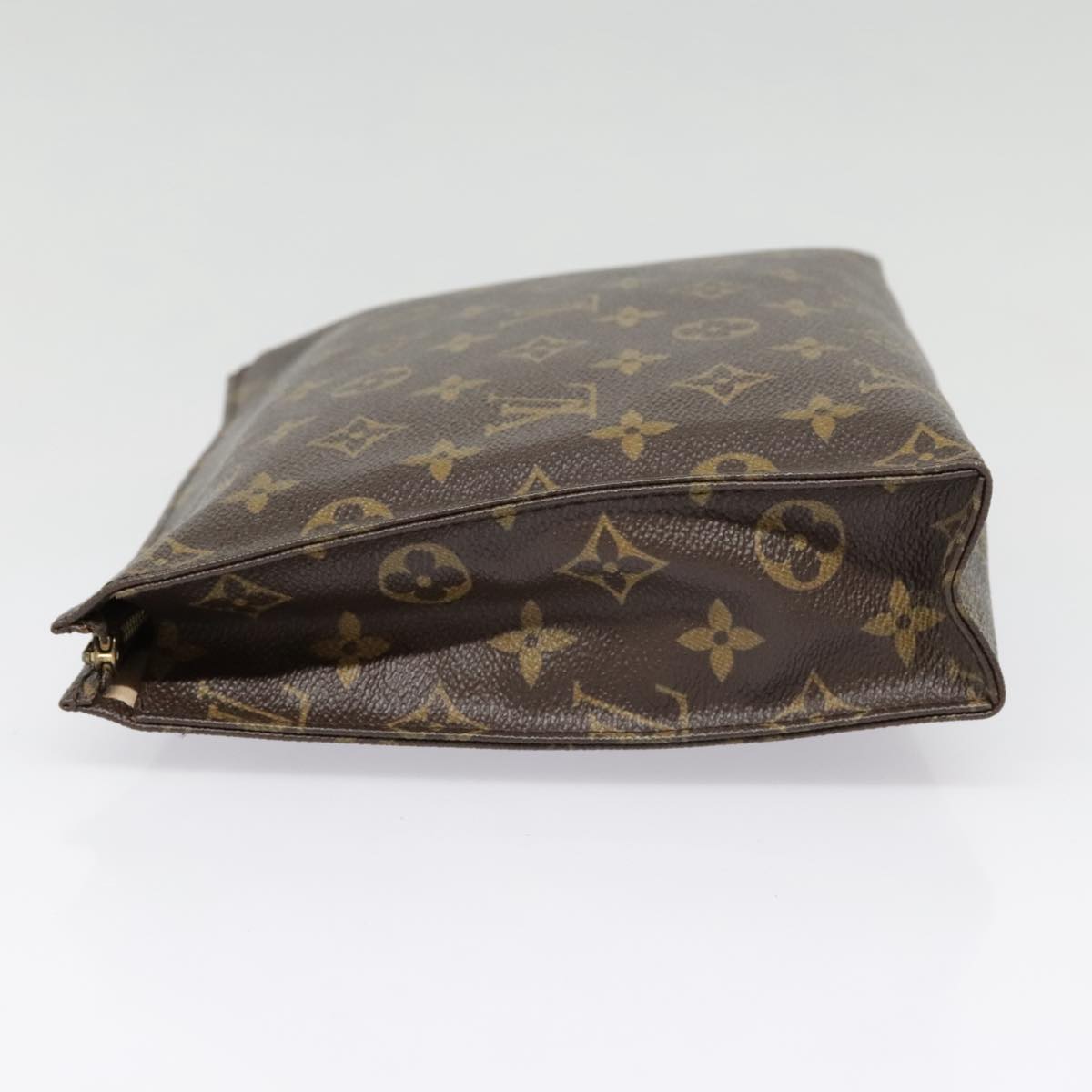 LOUIS VUITTON Monogram Poche Toilette 26 Pouch M47542 LV Auth 90693