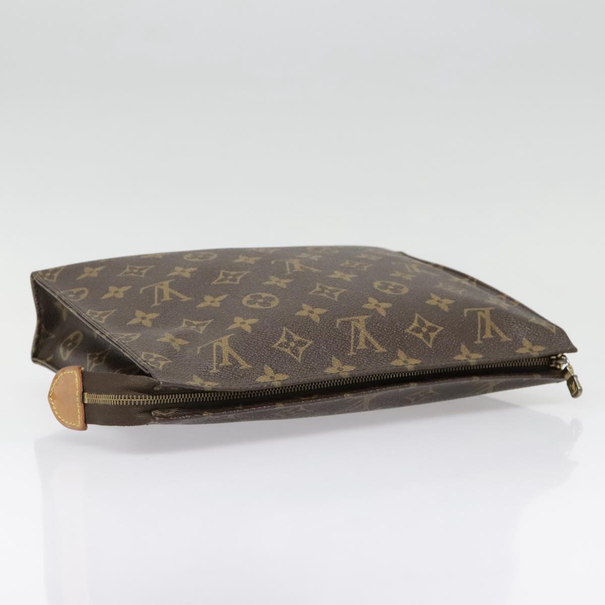 LOUIS VUITTON Monogram Poche Toilette 26 Pouch M47542 LV Auth 90693