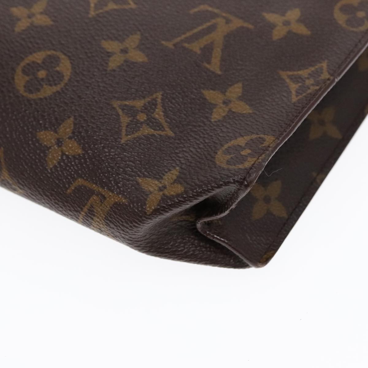 LOUIS VUITTON Monogram Poche Toilette 26 Pouch M47542 LV Auth 90720