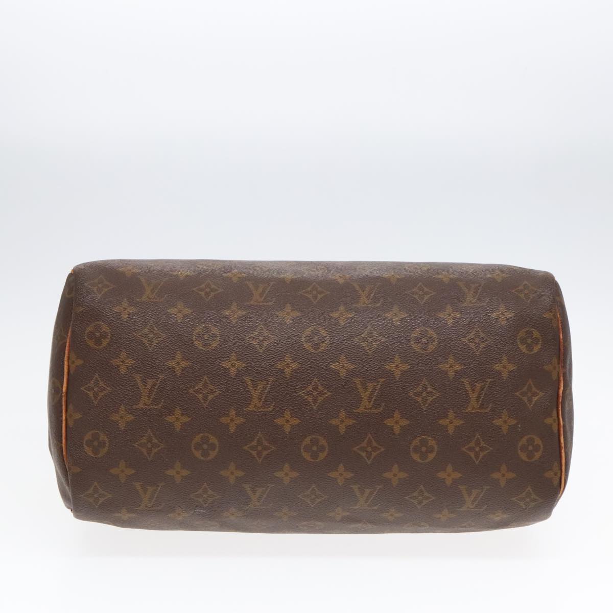 LOUIS VUITTON Monogram Speedy 35 Hand Bag Vintage M41524 LV Auth 90745