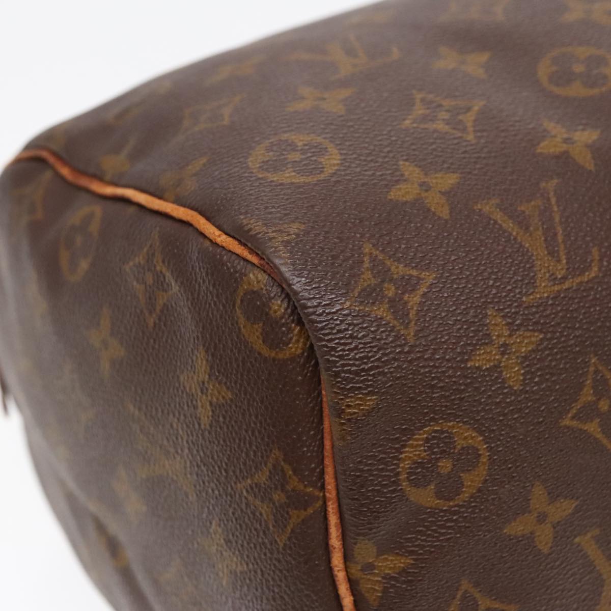 LOUIS VUITTON Monogram Speedy 35 Hand Bag Vintage M41524 LV Auth 90745