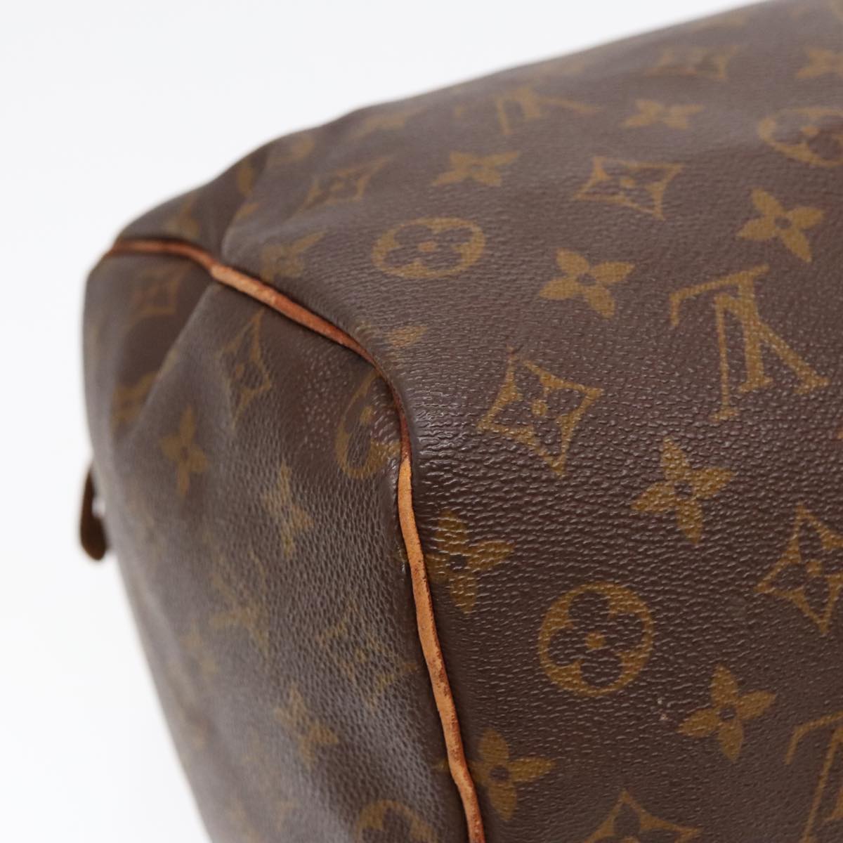 LOUIS VUITTON Monogram Speedy 35 Hand Bag Vintage M41524 LV Auth 90745