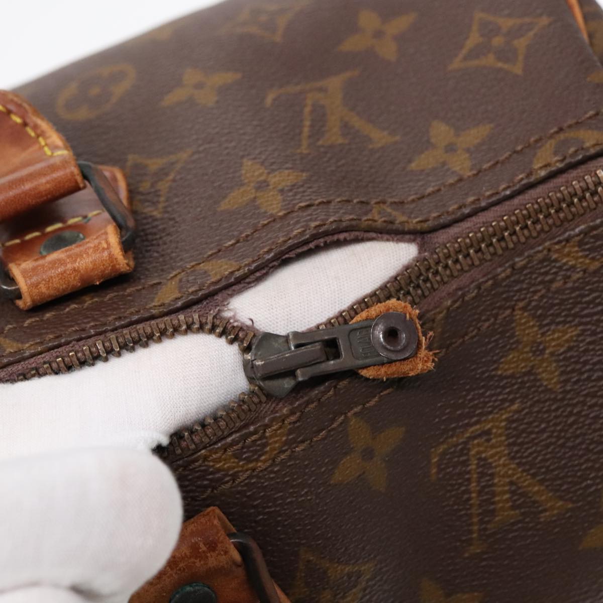 LOUIS VUITTON Monogram Speedy 35 Hand Bag Vintage M41524 LV Auth 90745