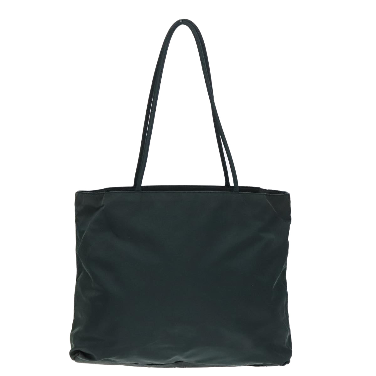 PRADA Tote Bag Nylon Green Auth 90760