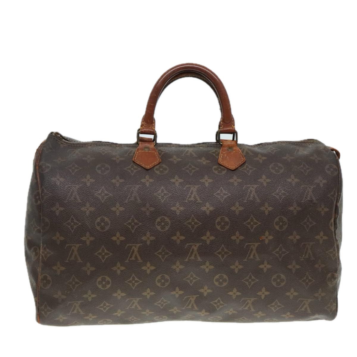 LOUIS VUITTON Monogram Speedy 40 Hand Bag M41522 LV Auth 90768