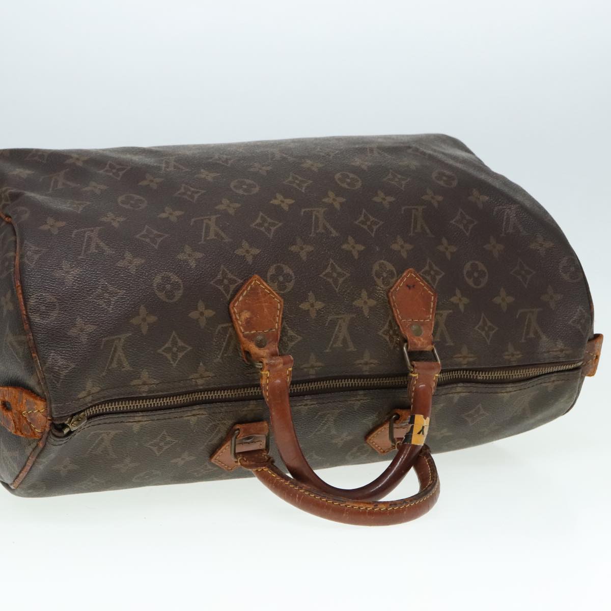 LOUIS VUITTON Monogram Speedy 40 Hand Bag M41522 LV Auth 90768