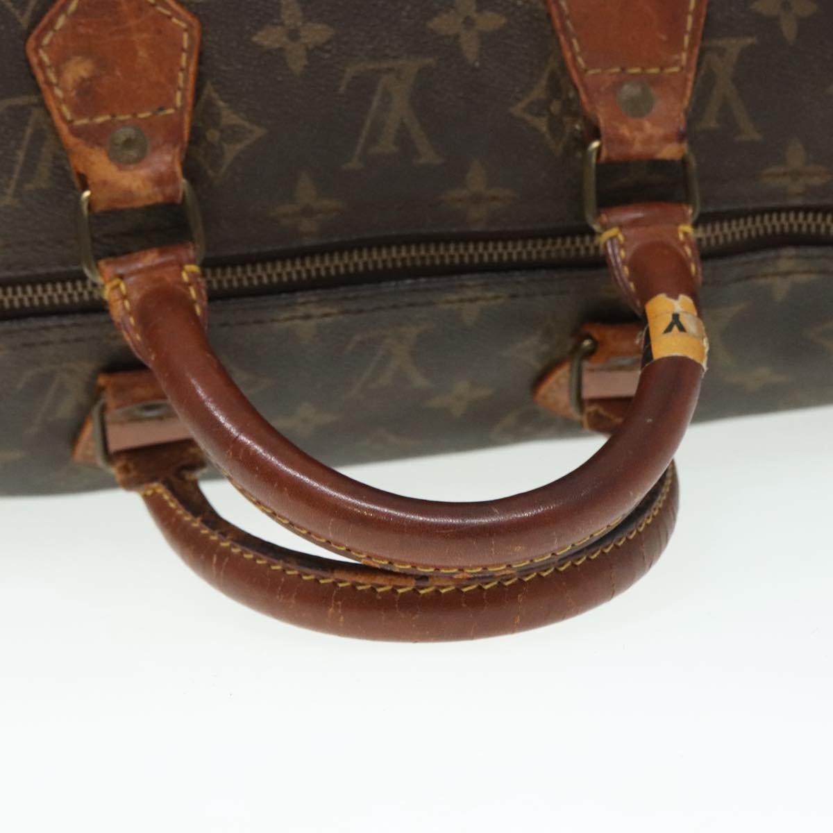 LOUIS VUITTON Monogram Speedy 40 Hand Bag M41522 LV Auth 90768