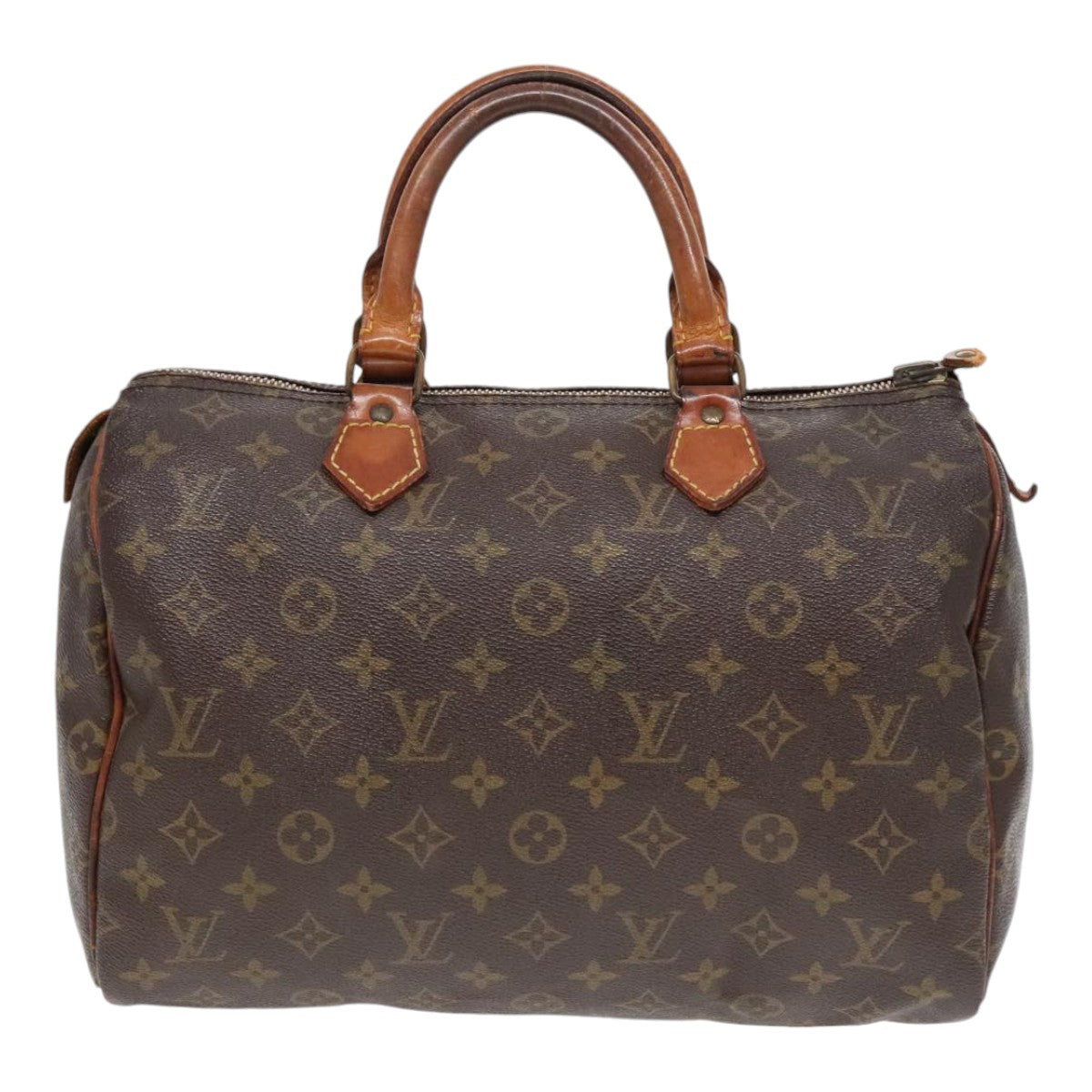 LOUIS VUITTON Monogram Speedy 30 Hand Bag Vintage M41526 LV Auth 90769