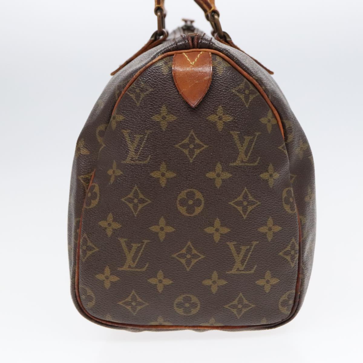 LOUIS VUITTON Monogram Speedy 30 Hand Bag Vintage M41526 LV Auth 90769