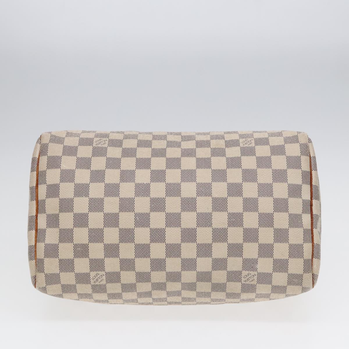 LOUIS VUITTON Damier Azur Speedy 30 Hand Bag N41533 LV Auth 90770